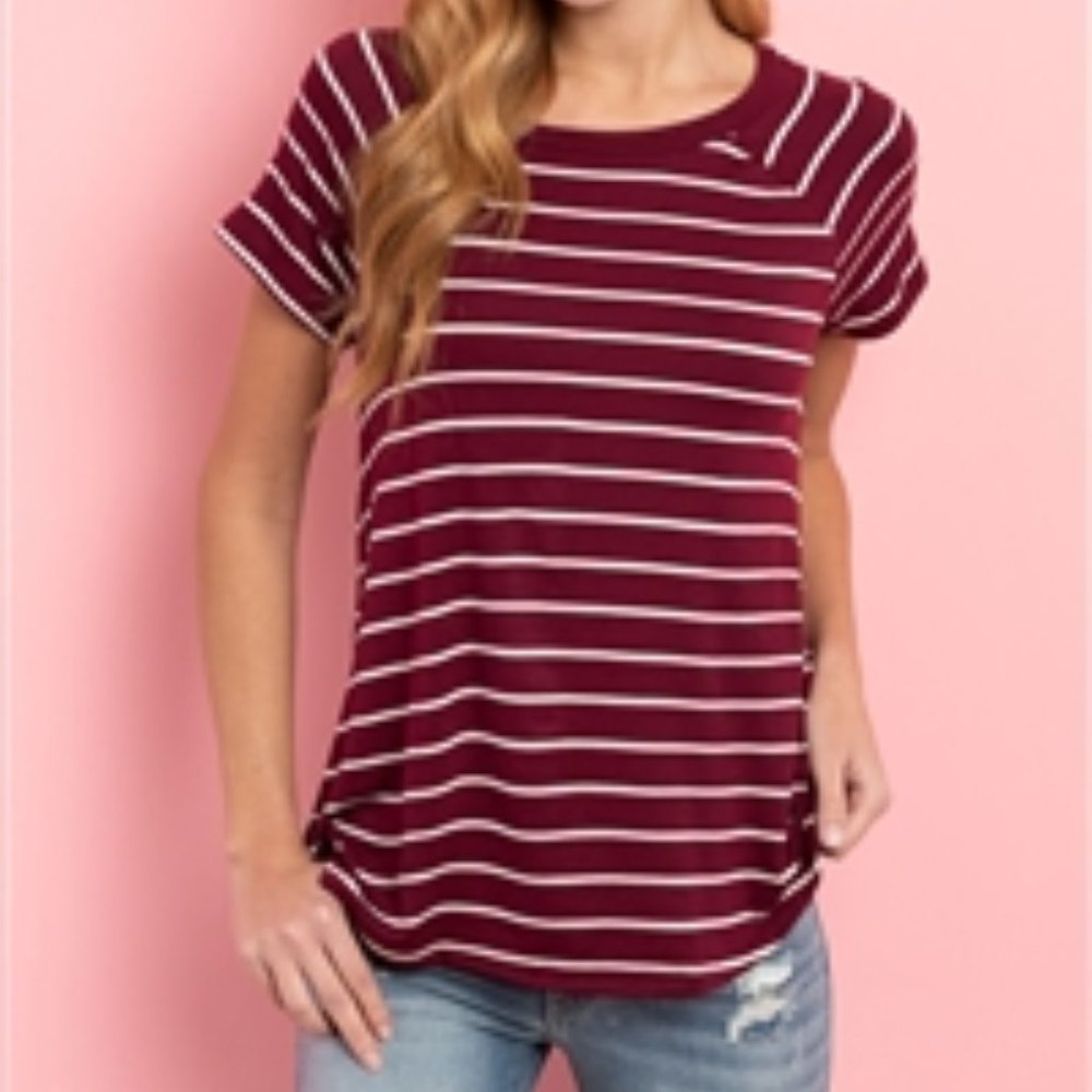 STRIPED TUNIC TSHIRT